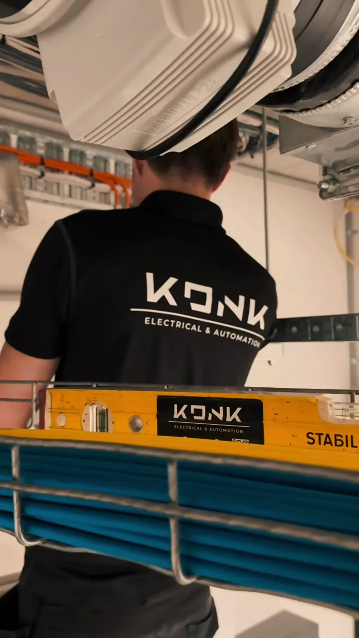 Konk Electrical project video 8